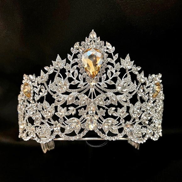 Accessories - Mouawad Miss Universe Crown -“Power of Unity" rhinestones and silver color crown